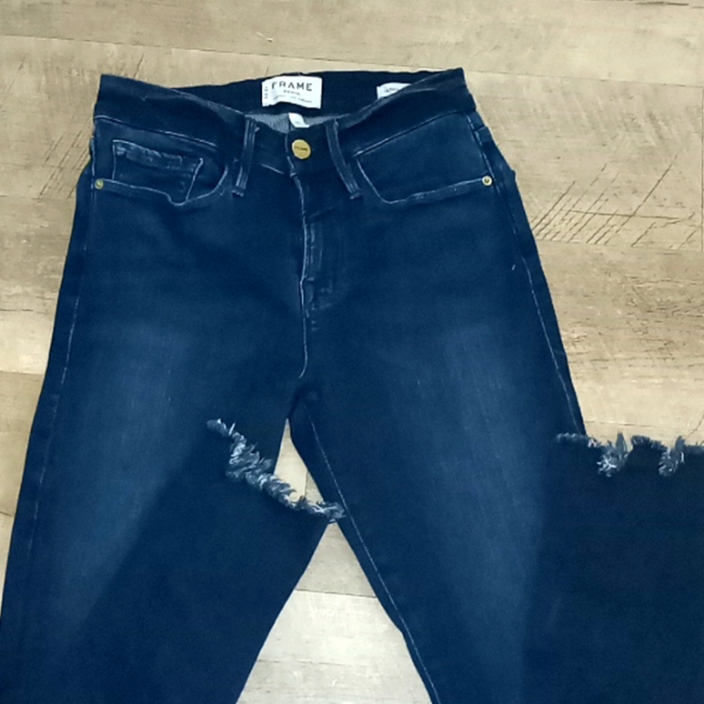 Frame Denim Le Skinny de Jeanne Pants size 27